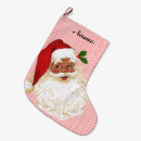Search for old santa claus christmas stockings Red