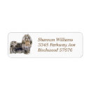 Search for shih tzu return address labels Puppy
