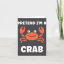 Search for funny crab cards Cute