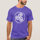 Search for celtic spiral tshirts Triskele