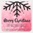 Search for red snowflake stickers Merry christmas