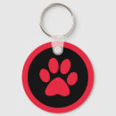 Search for pawprint key rings Animals