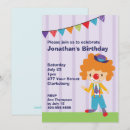 Search for circus party invitations Toddler