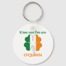 Search for irish name key rings Clover