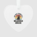 Search for bearded collie christmas tree decorations Animal