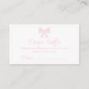 Search for raffle business cards Pink