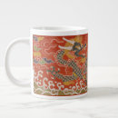 Search for chinese red mugs Dragon