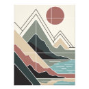 Search for geometric mountains art Scandinavian