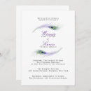 Search for peacocks wedding invitations Peacock feathers