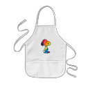Search for cartoon character aprons Snoopy
