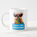 Search for rainbow dog mugs Adorable