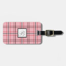 Search for plaid luggage tags Preppy