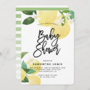 Search for lemon baby shower invitations Modern