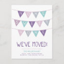 Search for moving announcement cards New address