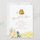 Search for honey bee bridal shower invitations Bride to bee
