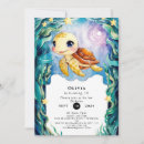 Search for underwater birthday invitations Nautical