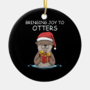 Search for otter christmas tree decorations Funny merry christmas
