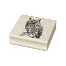 Search for owl rubber stamps Raptor