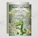 Search for alligator baby shower invitations Party