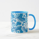 Search for repeating pattern mugs Flower