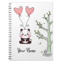 Search for panda notebooks Girly