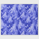 Search for blue butterfly wrapping paper Vintage