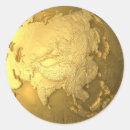 Search for globe stickers Gold