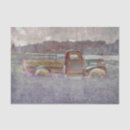 Search for red truck tissue paper Rustic