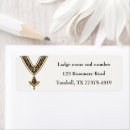 Search for lodge return address labels Freemason