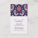 Search for paisley business cards Pattern