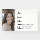 Search for 50th birthday photo Modern bold