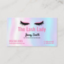 Search for eyelash business cards Holographic