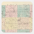 Search for wisconsin map stickers Townships