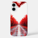 Search for falling hearts iphone cases Nature
