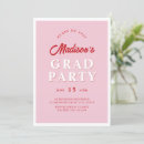 Search for girly graduation invitations Grad party