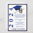 Search for royal blue and gold graduation invitations Graduate