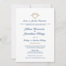 Search for rope wedding invitations Blue