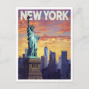 Search for statue liberty postcards Brooklyn bridge