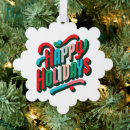 Search for green card christmas tree decorations Typography