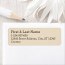 Search for antique paper return address labels Beige