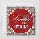 Search for boho 40th birthday invitations Tropical