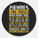 Search for funny horse stickers Rodeo