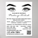 Search for salon business posters Makeup artist