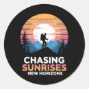 Search for sunrises stickers Hiking inspiration