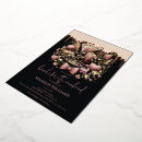 Search for casino hens party invitations Black