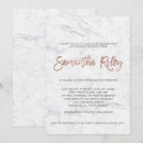 Search for marble bar bat mitzvah invitations Elegant