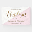 Search for baptism banners Pink