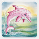 Search for pink dolphin stickers Fish