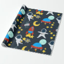 Search for astronaut wrapping paper Watercolor