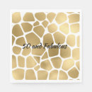 Search for giraffe print napkins Elegant